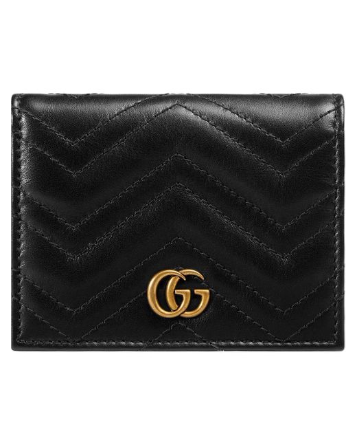 Gucci GG Marmont Pasjeshouder in het Black