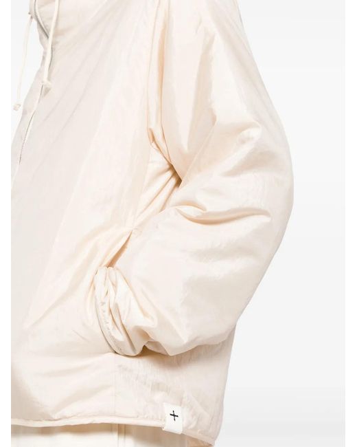 Jil Sander Natural Hooded Padded Jacket for men