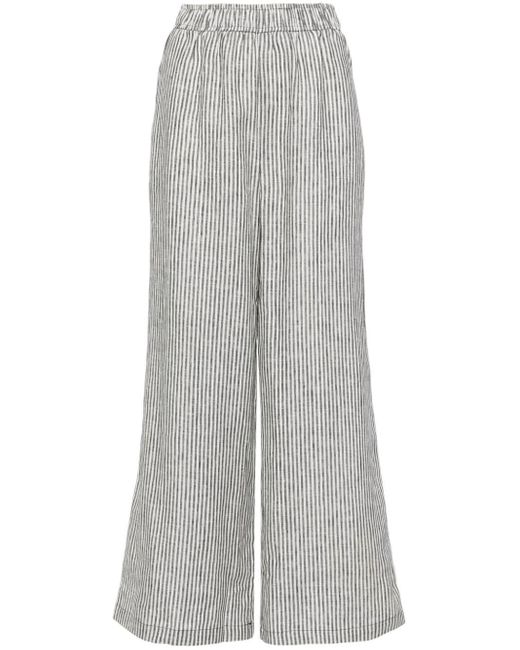Pantalon Ava en lin Reformation en coloris Gray