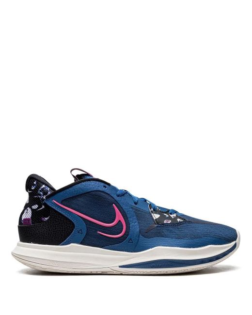 Nike Blue Kyrie 5 Low "Dark Marina/Pinksicle/ Sneakers