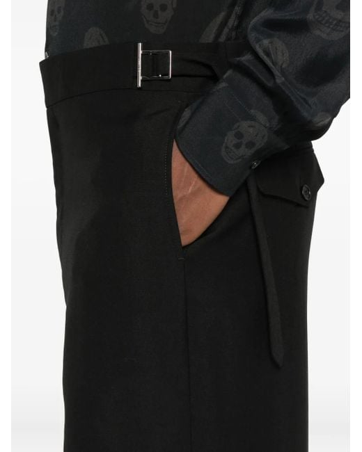 McQueen Black Trousers for men