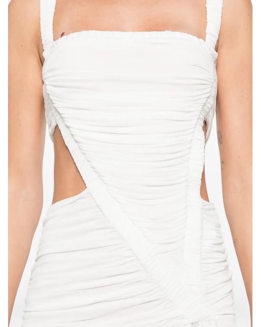 Christopher Esber Orion Maxi-Jurk in het White