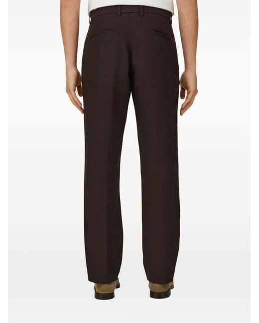 Boggi White Linen Pants for men