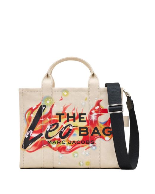 Marc Jacobs Red The Leo Medium Tote Bag