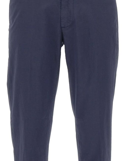 Re-hash Blue Button Trousers for men