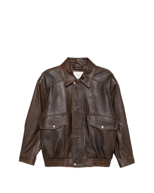 DUNST Brown Pocket Panelled Jacket