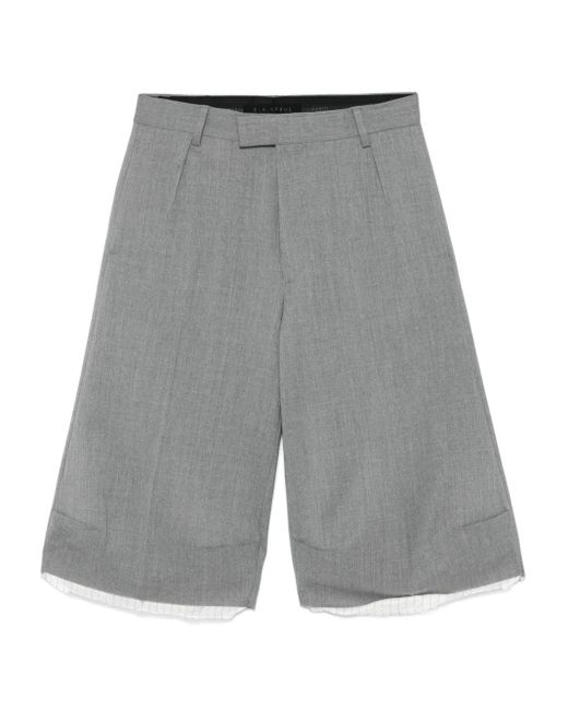 Pantalones cortos de vestir ALAINPAUL de color Gray