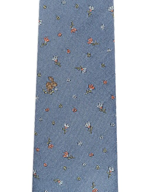Paul Smith Blue Tie Rabbit Flr for men