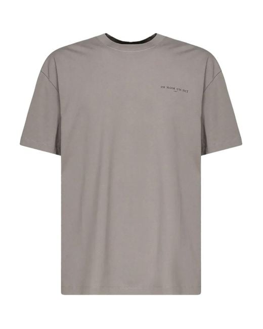 Ih Nom Uh Nit Gray This Is Authentic Graphic-Print T-Shirt for men