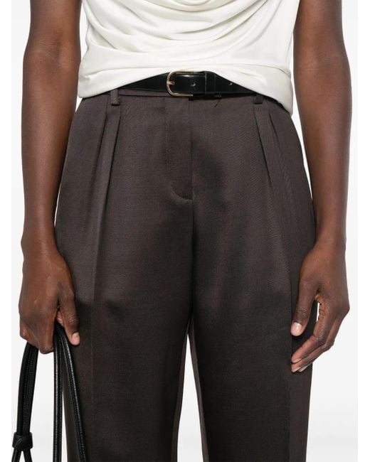 Tom Ford Black Pleated Trousers