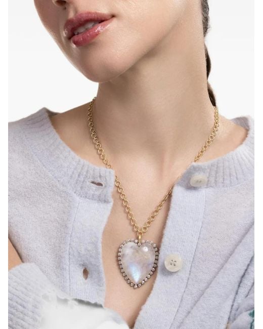 Irene Neuwirth White Round Link Necklace