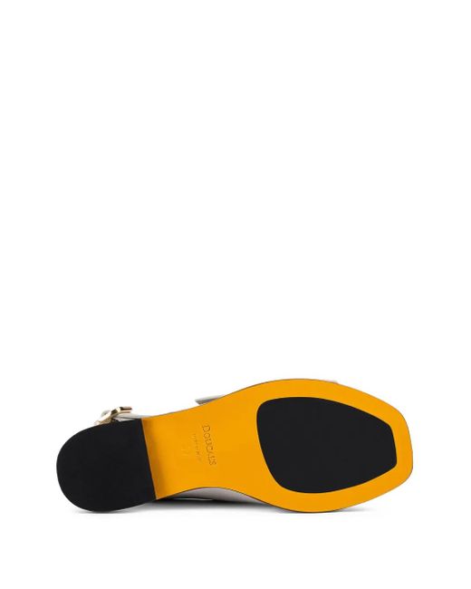 Doucal's White Leather Sandals