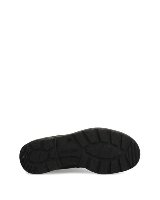 Blundstone Black Elastic-Panels Suede Boots