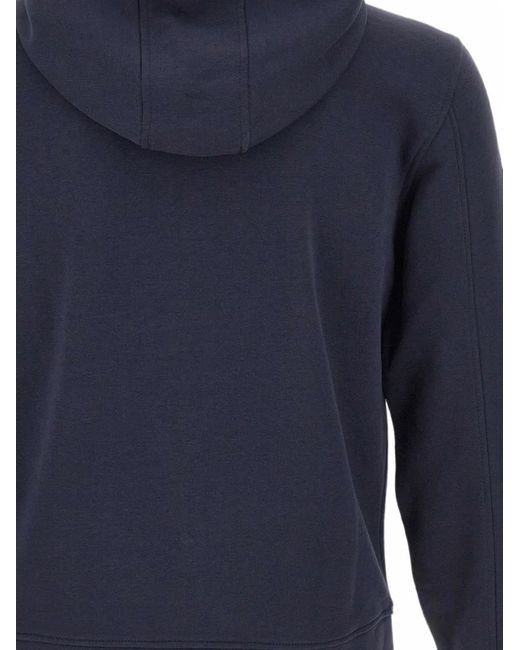 Blauer Blue Logo-Patch Zip-Up Hoodie for men