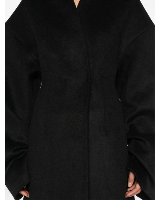 Entire studios Black V-neck Jacket