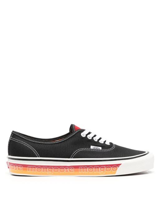 Vans Black X Mongoose Low-Top Sneakers for men