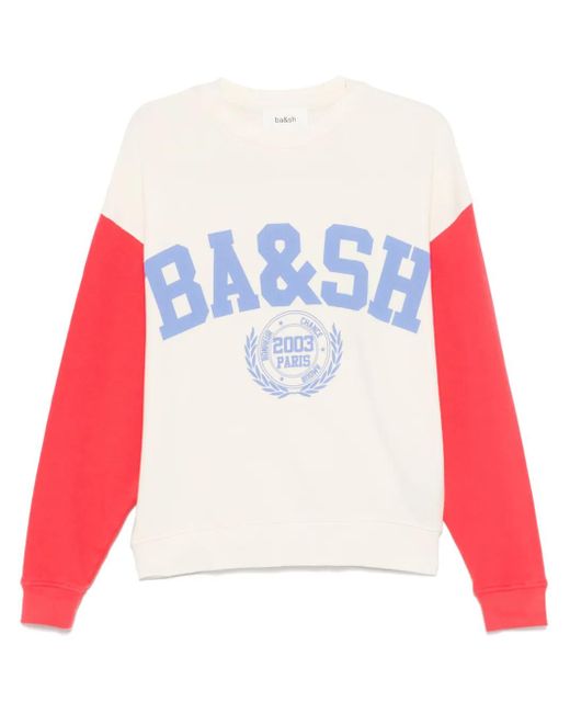 Ba&sh Benjamin Sweater in het Red