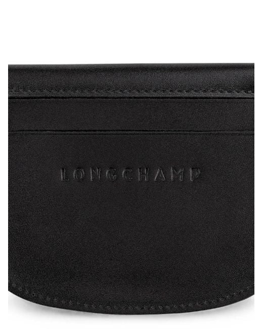 Longchamp Black Épure Card Holder