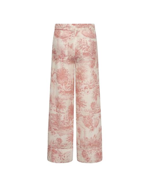 Seductive Pink Violetta Trousers