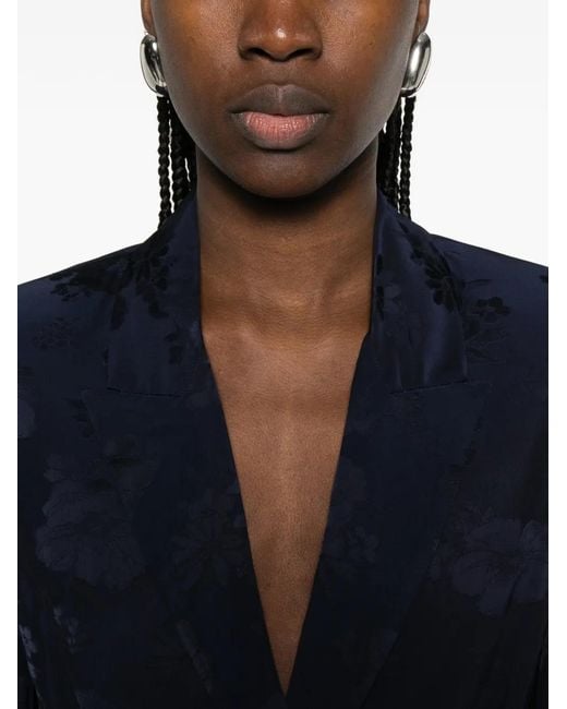 Forte_forte Blue Belted Jacket
