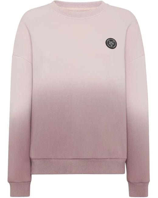 Philipp Plein Pink Degradé Sweatshirt