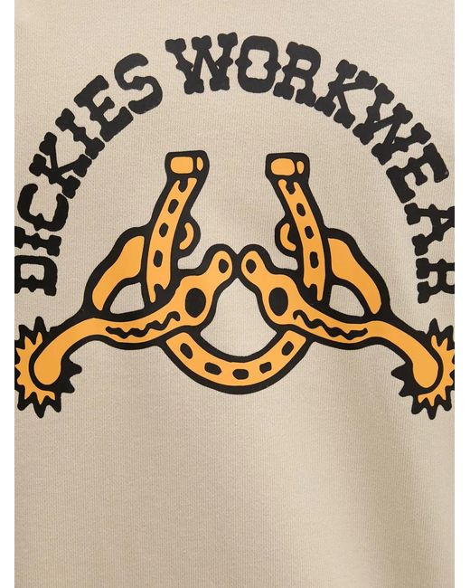 Dickies Natural Bettsville Zip-Up Hoodie for men
