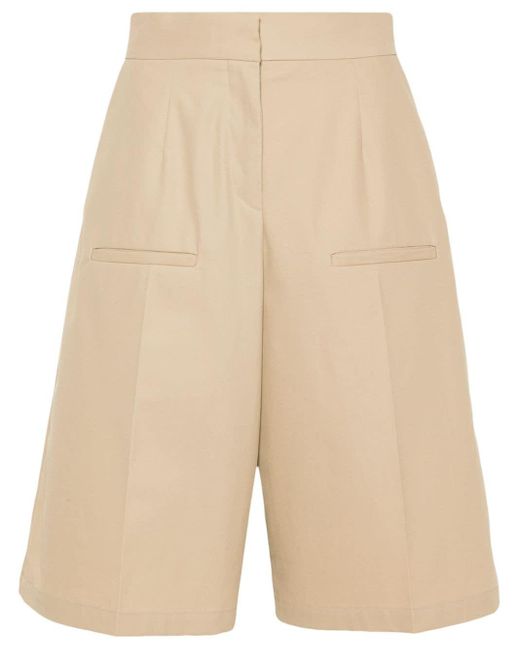 Loewe Natural Twill Tailored Shorts