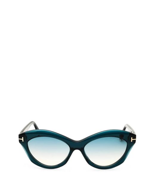 Tom Ford Blue Cat-Eye Sunglasses