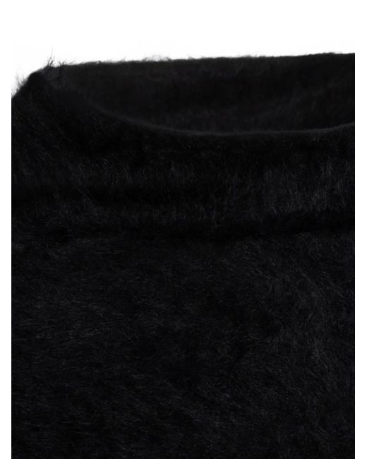 Thom Krom Black High-Neck Cashmere Sweater