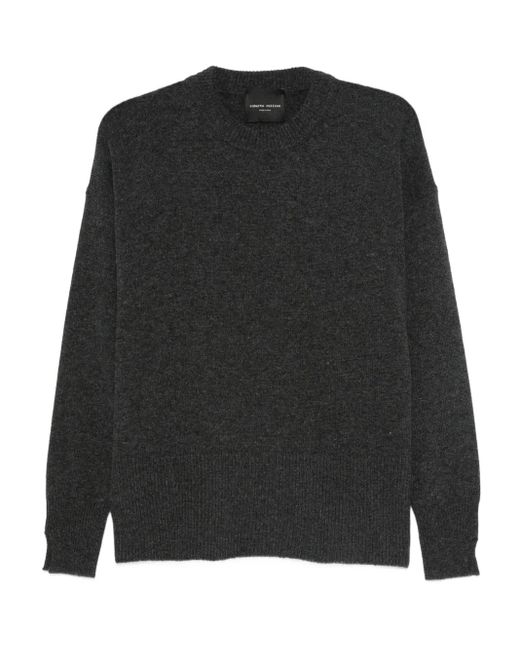 Roberto Collina Black Pullover mit rundem Ausschnitt