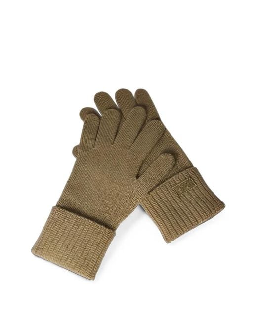 Weekend by Maxmara Natural Zamianew Ribbed Gloves