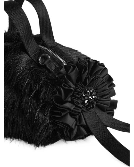 Simone Rocha Black Double-Handle Tote Bag