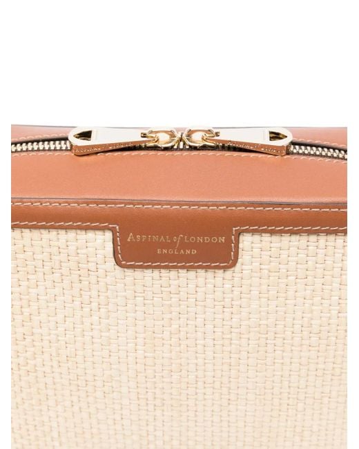 Aspinal Natural Camera Cross Body Bag