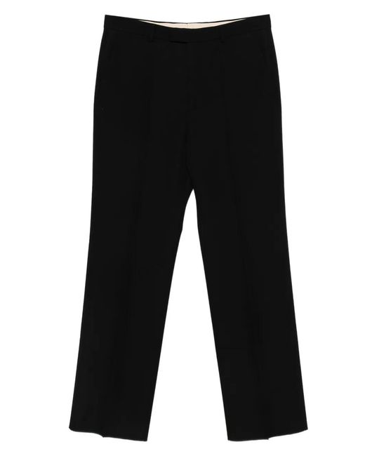 Valentino Garavani Black Tailored Trousers for men