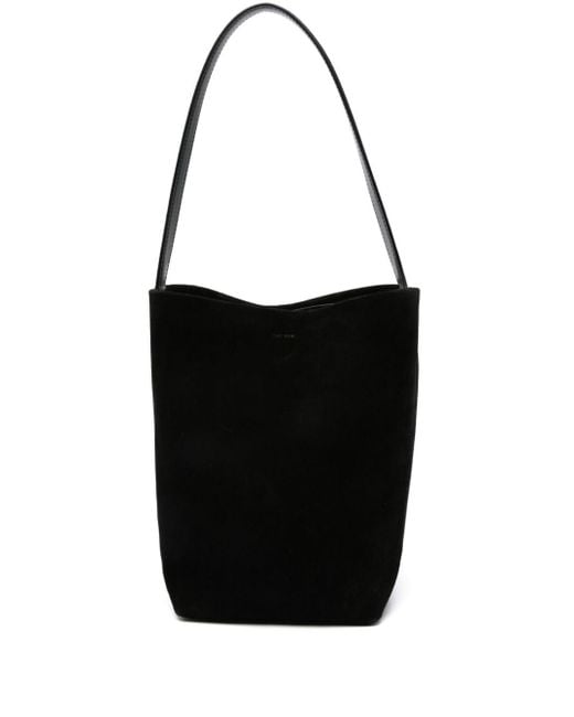 The Row Black Medium N/S Park Tote Bag