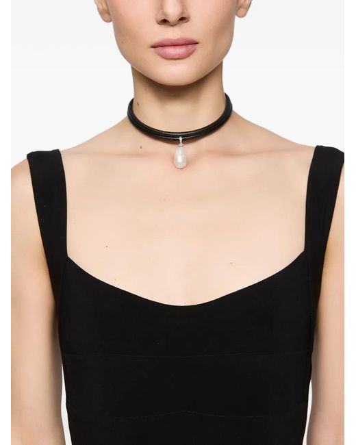 Atu Body Couture White Pearl Necklace
