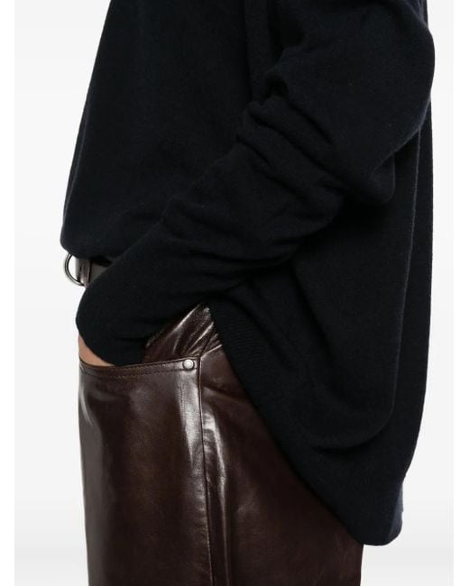 Roberto Collina Black Pullover mit rundem Ausschnitt