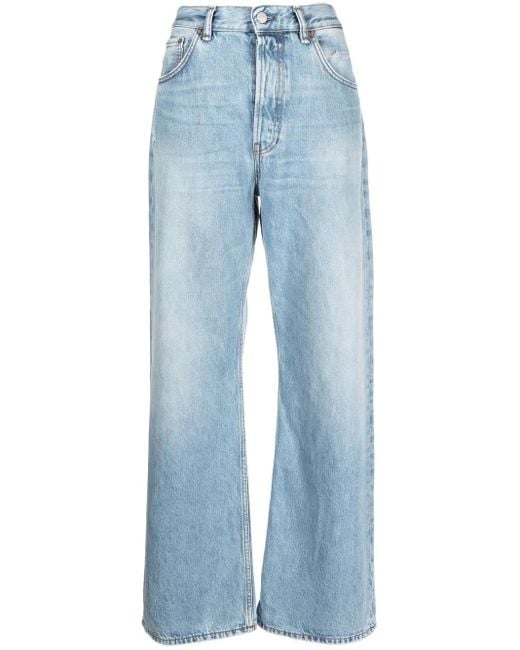 Vaqueros Anchos Acne de color Blue