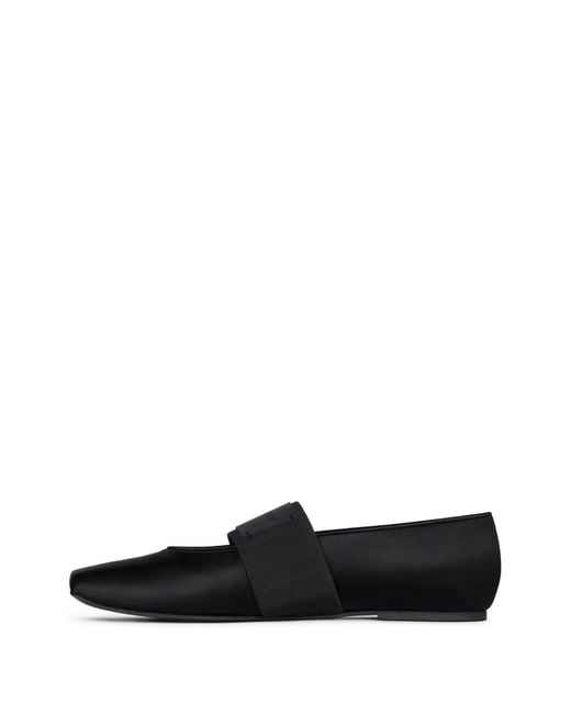 Givenchy White Ballerines À Bout Carré