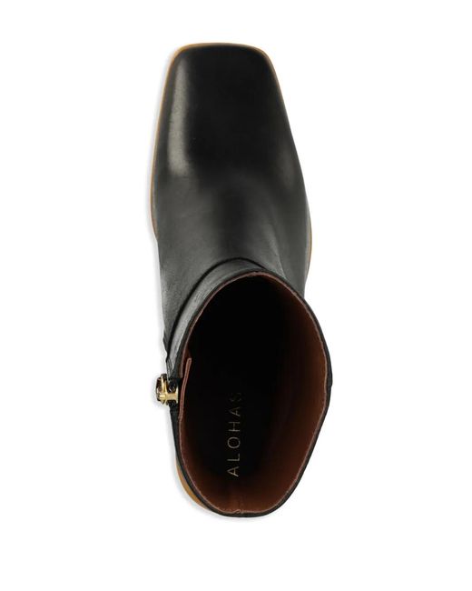 Alohas Black 75Mm West Ankle Boots