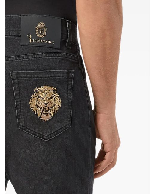 Billionaire Blue Jean Lion for men