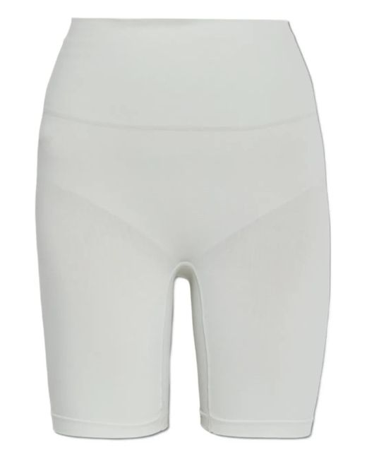 Heist Gray High-Waisted Shorts