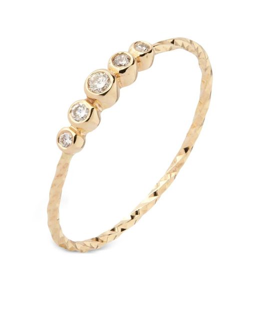 Maria Black White 14K Recycled Ally Lab-Grown Diamonds Ring
