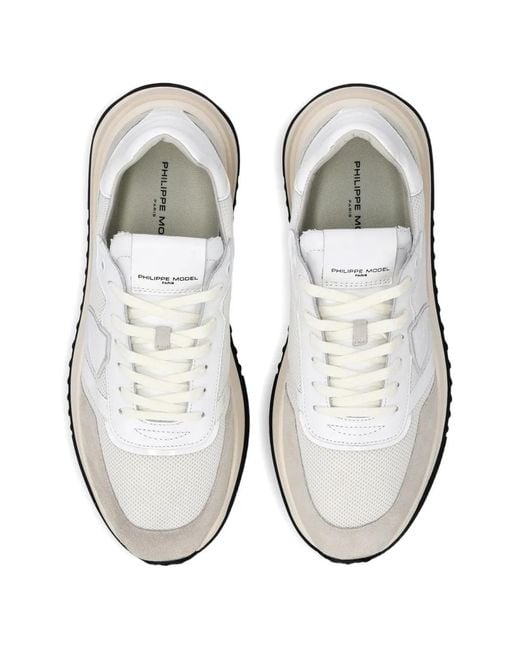 Philippe Model White Sneakers for men