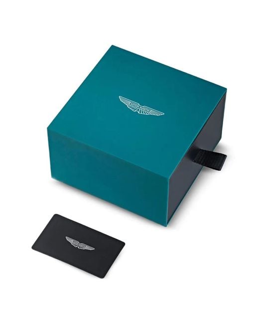 Orologio Skeleton 41Mm di Aston Martin Watches in Green da Uomo