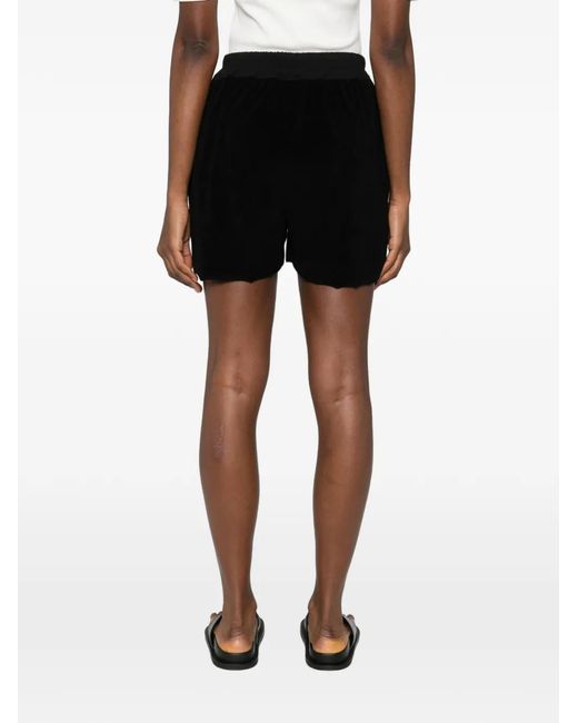 Thom Krom Black Short À Lien De Resserrage
