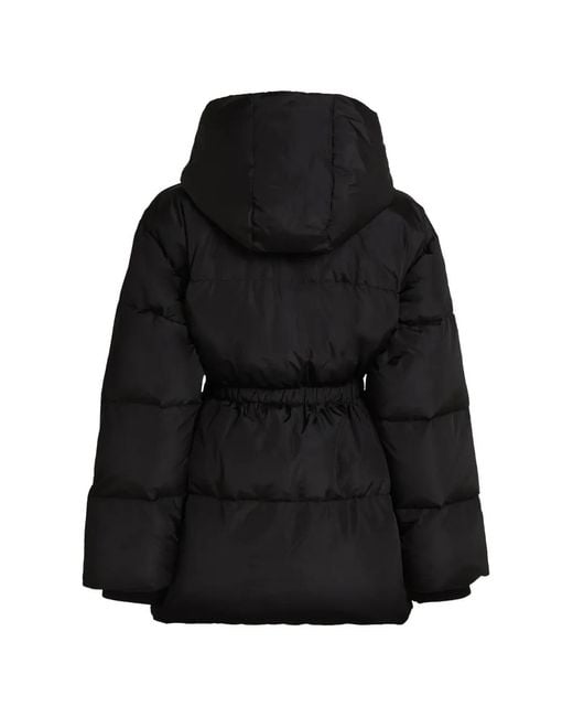 Karl Lagerfeld Getailleerd Donsjack in het Black