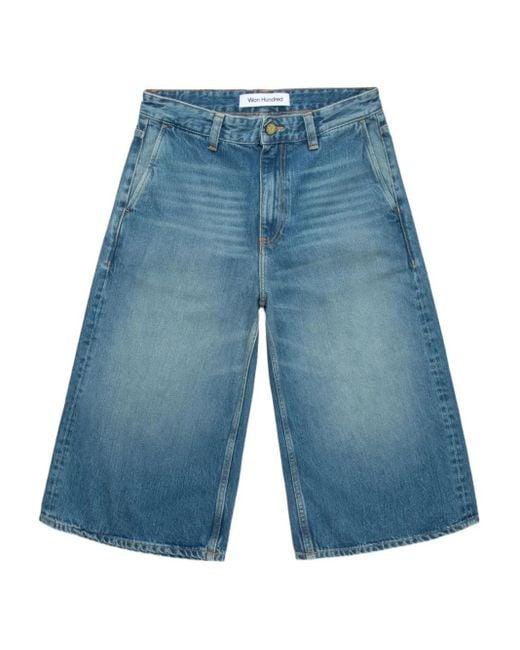 Won Hundred Jeans mit weitem Bein in Blue für Herren