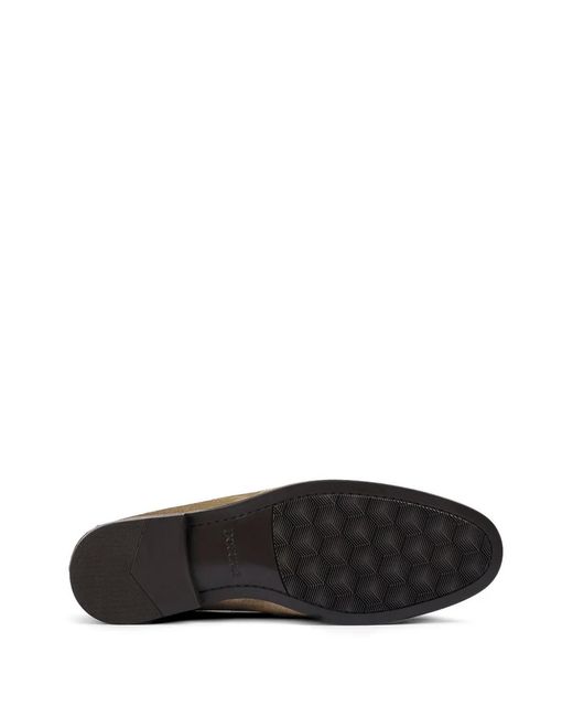 Doucal's Brown Suede Loafers for men