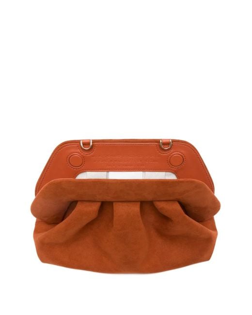 Borsa A Tracolla Con Inserti di THEMOIRÈ in Orange